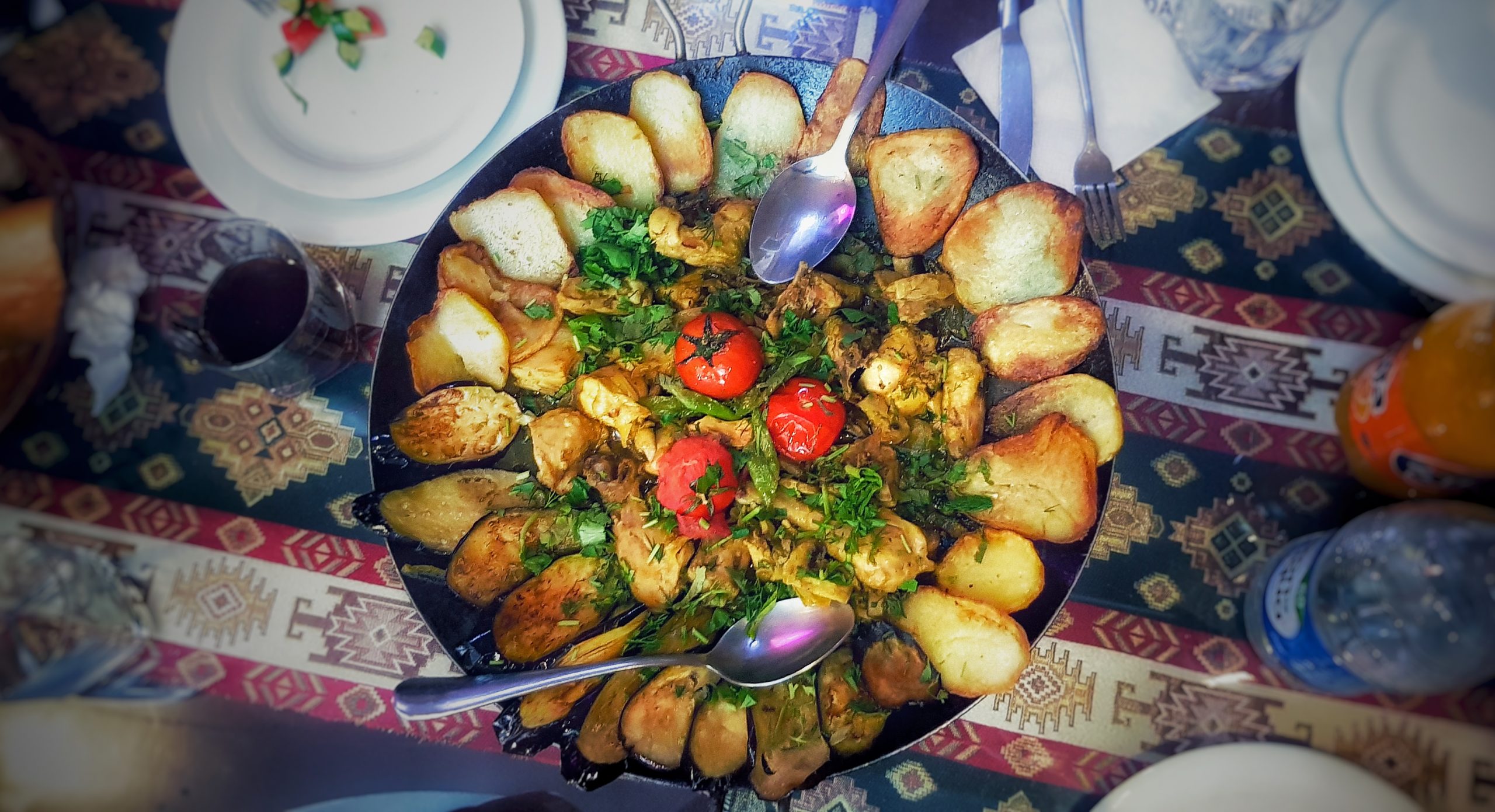 Travel to Baku Azerbaijan Best Travel Guide Food Dinner